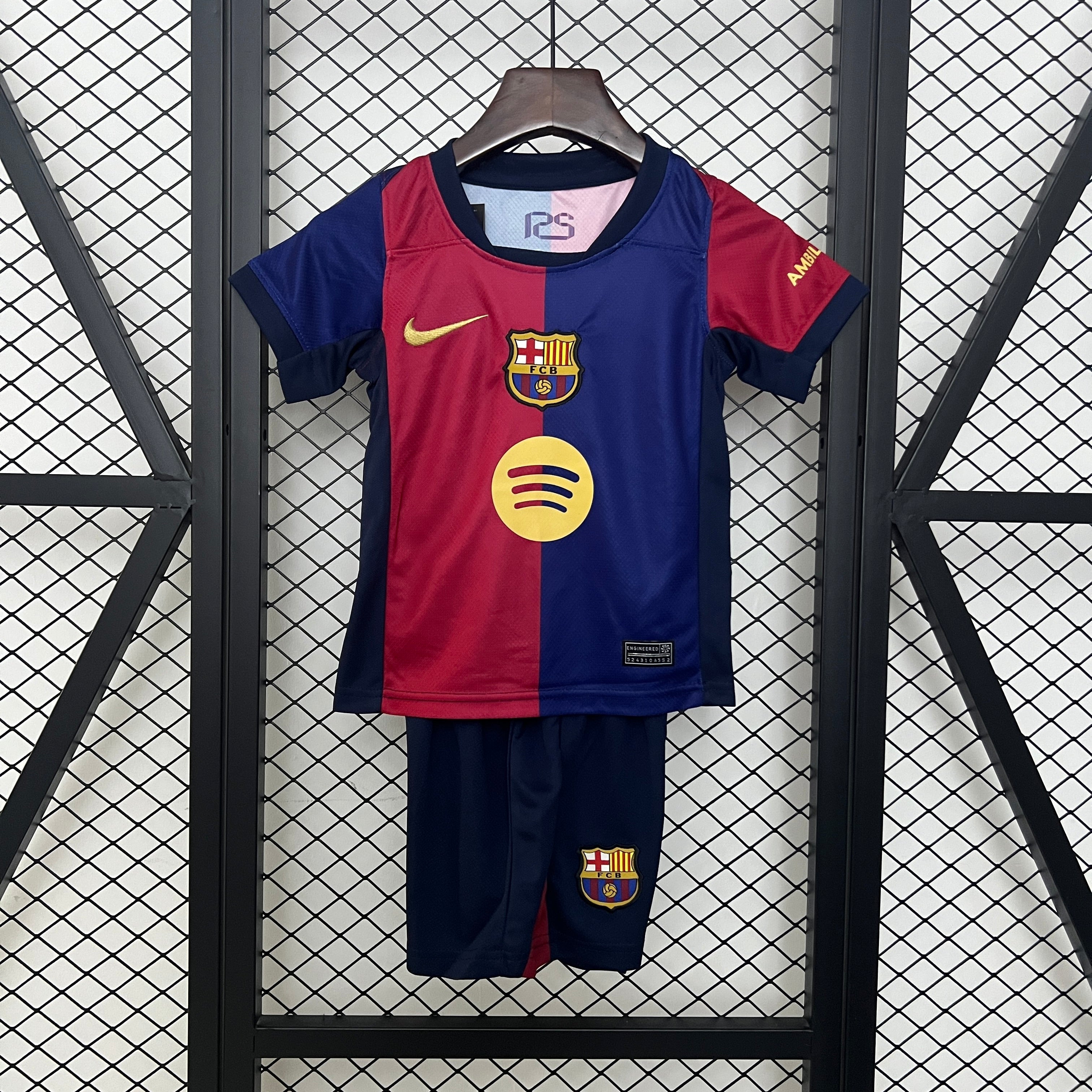 Uniforme Casa FC Barcelona 2024/25 - Infantil