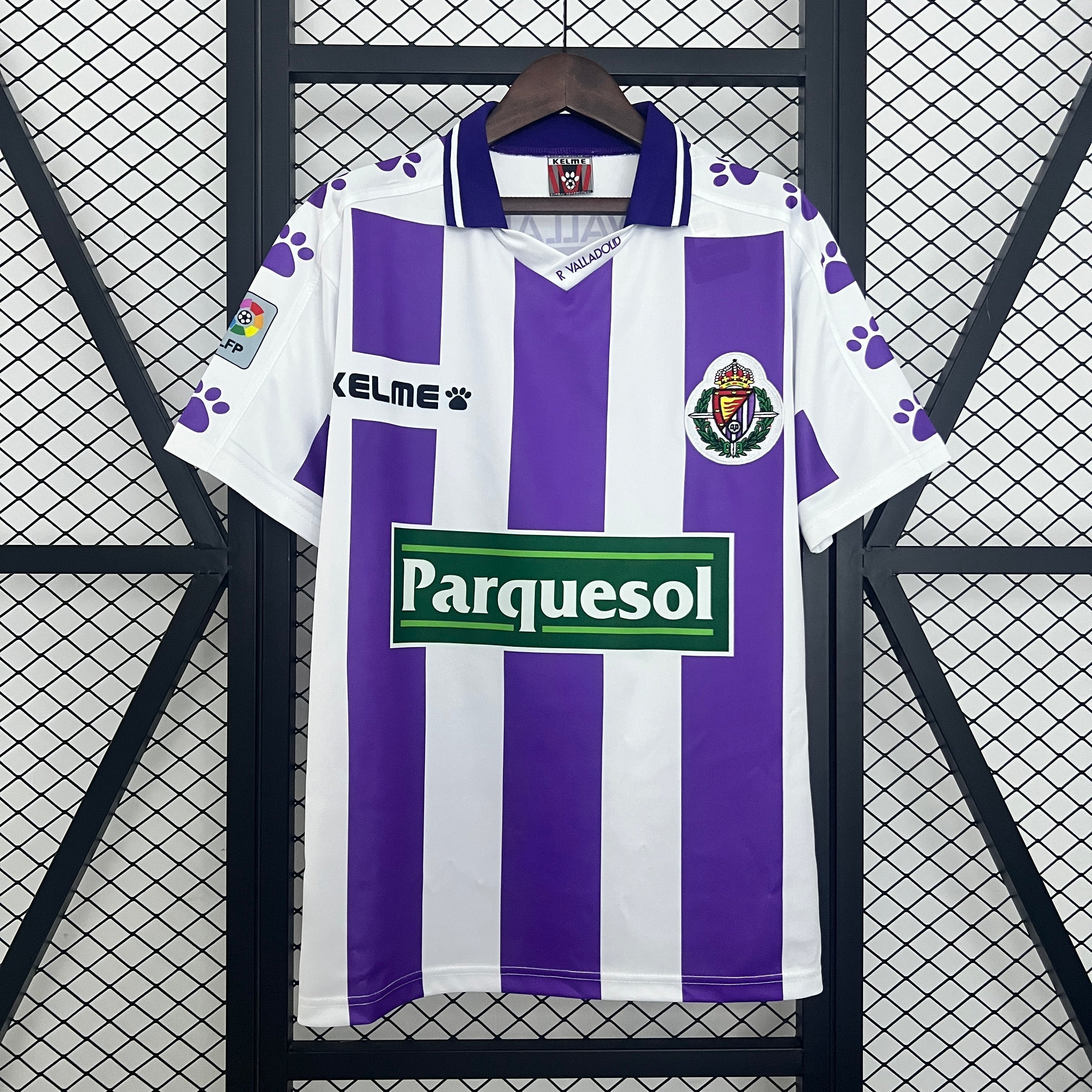 Real Valladolid Retro Shirt 1995- With Patch LFP