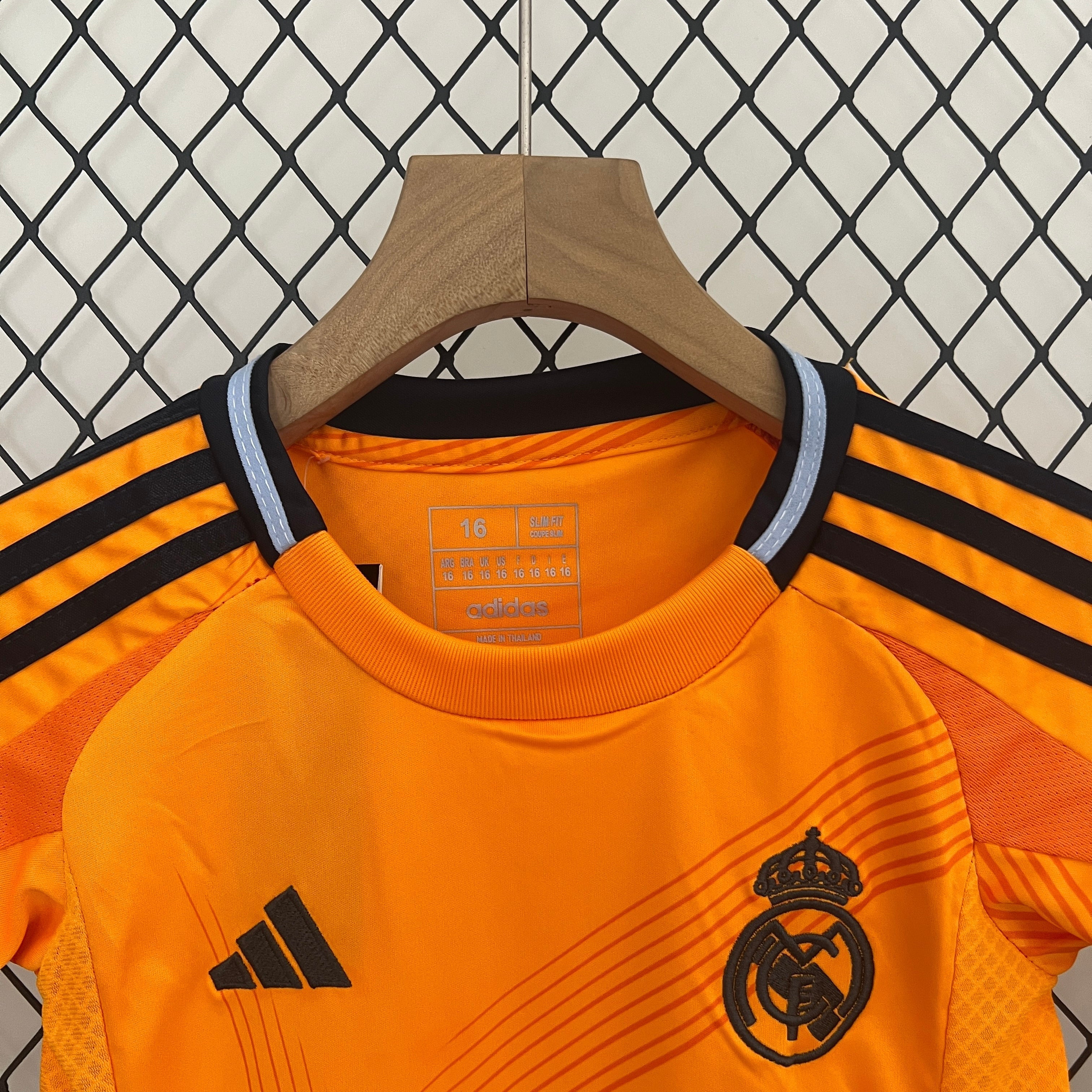 Kit Real Madrid Fora de Casa 2024/25 - Infantil