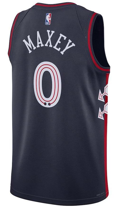 Philadelphia 76ers Tyrese Maxey Jersey