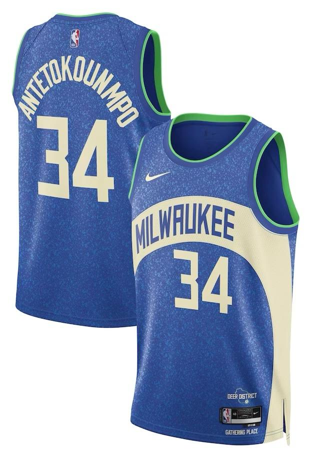 Milwaukee Bucks Giannis Antetokounmpo Jersey