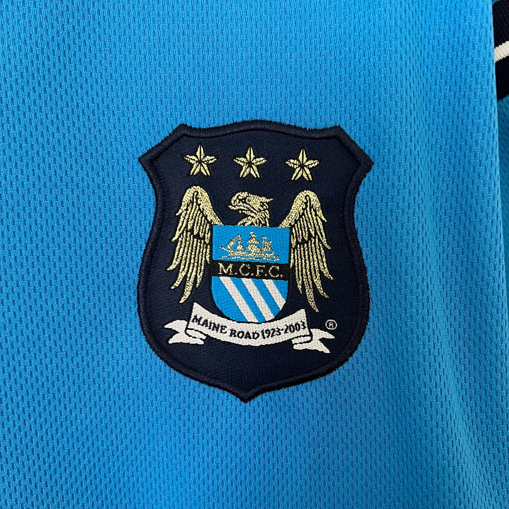 Manchester City Retro Shirt 2001
