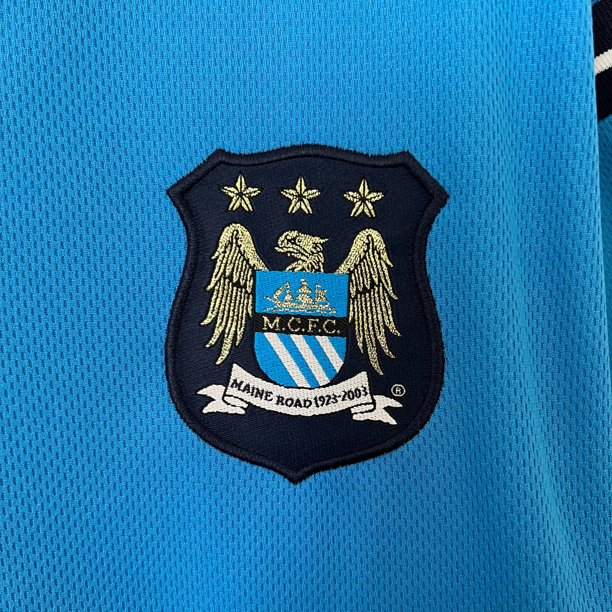 Manchester City Retro Shirt 2001