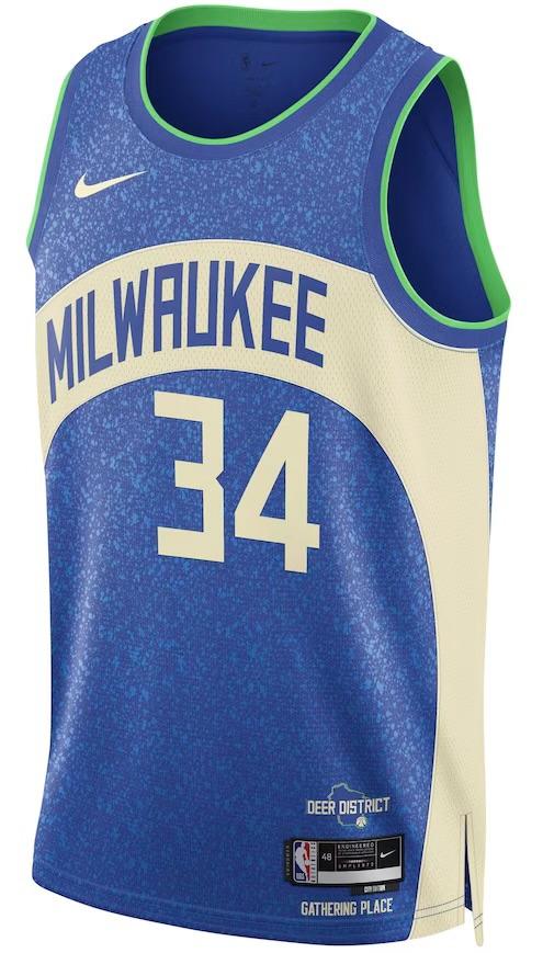Milwaukee Bucks Giannis Antetokounmpo Jersey