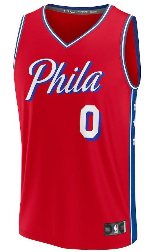 Philadelphia 76ers Tyrese Maxey Jersey