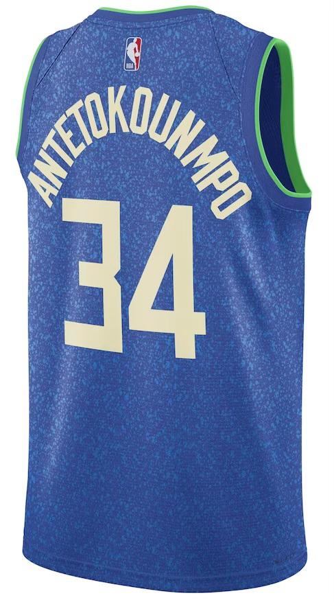 Milwaukee Bucks Giannis Antetokounmpo Jersey