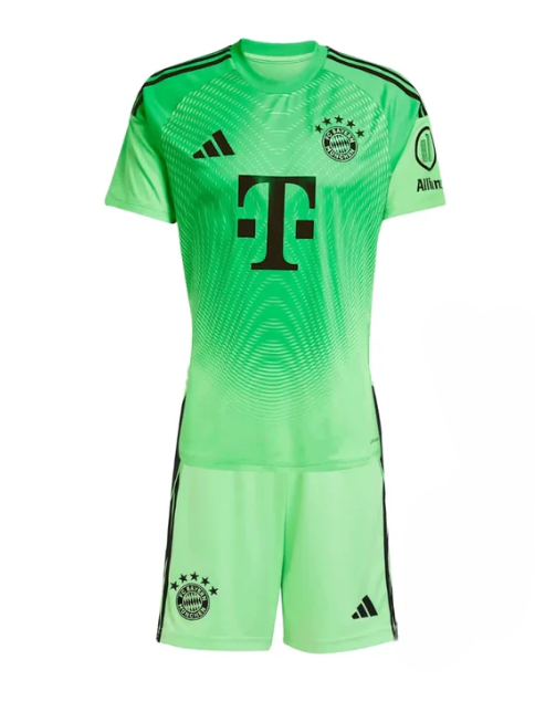 Bayern Munich Goalkeeper 2025/26 Kit - Kids