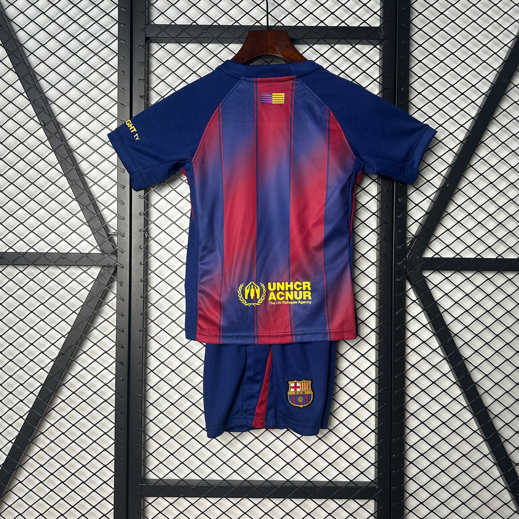 Uniforme do FC Barcelona I 2025/26 - Infantil