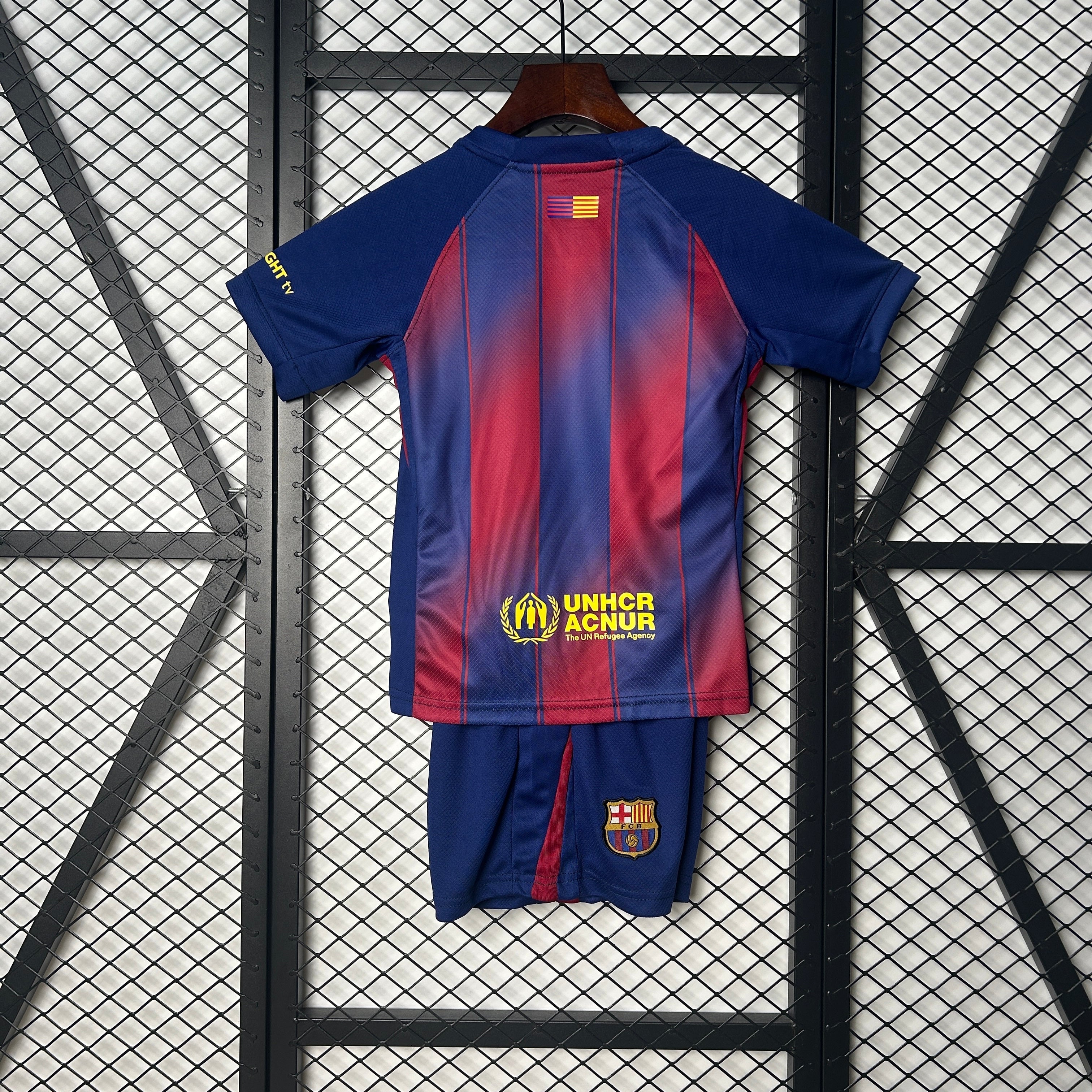 Uniforme do FC Barcelona I 2025/26 - Infantil