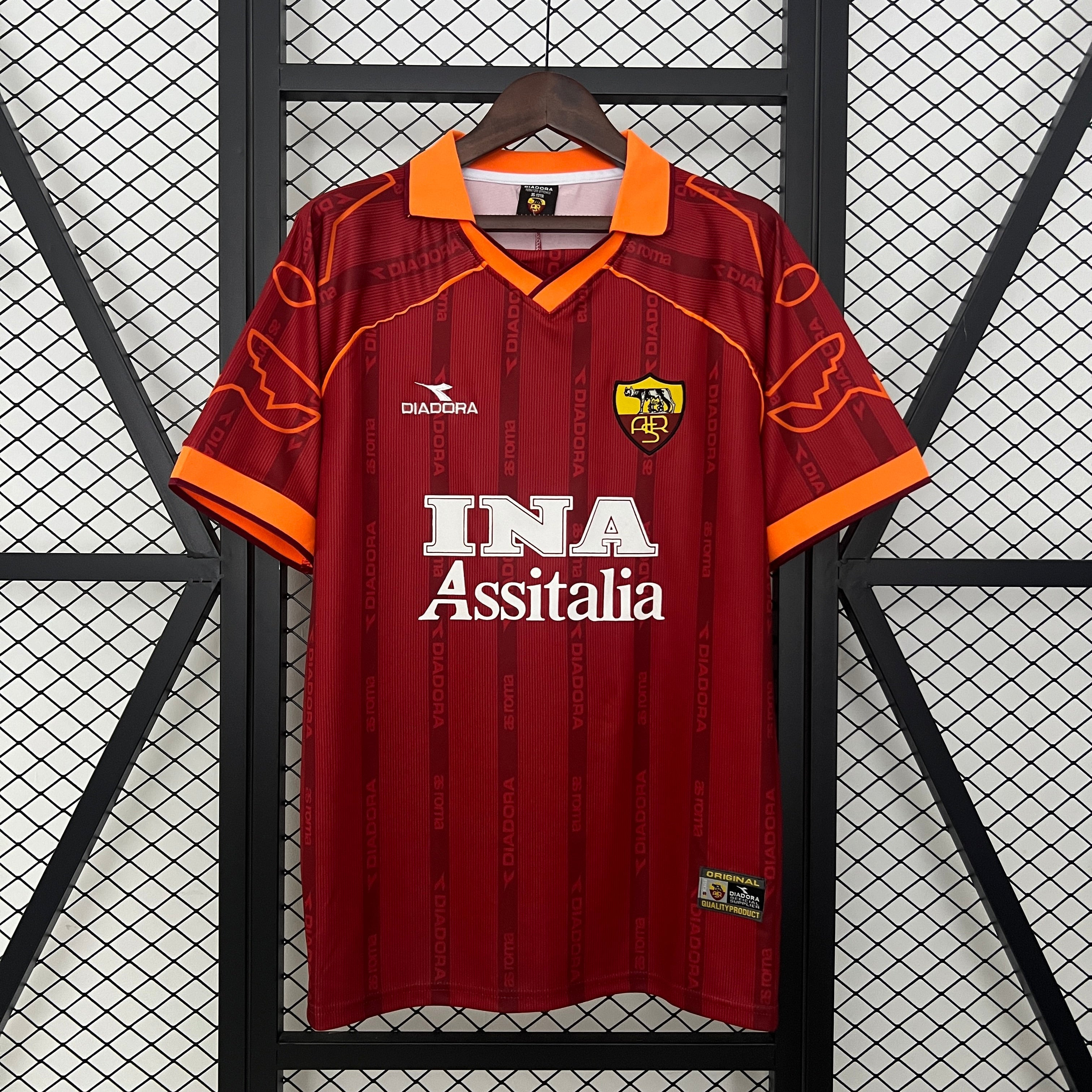 AS Roma Retro Shirt 1999