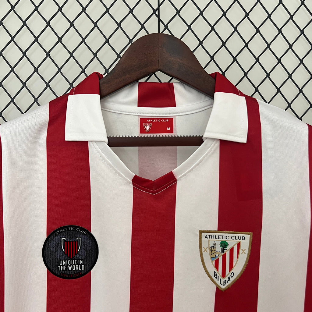 Camisa Retrô do Athletic Club Bilbao