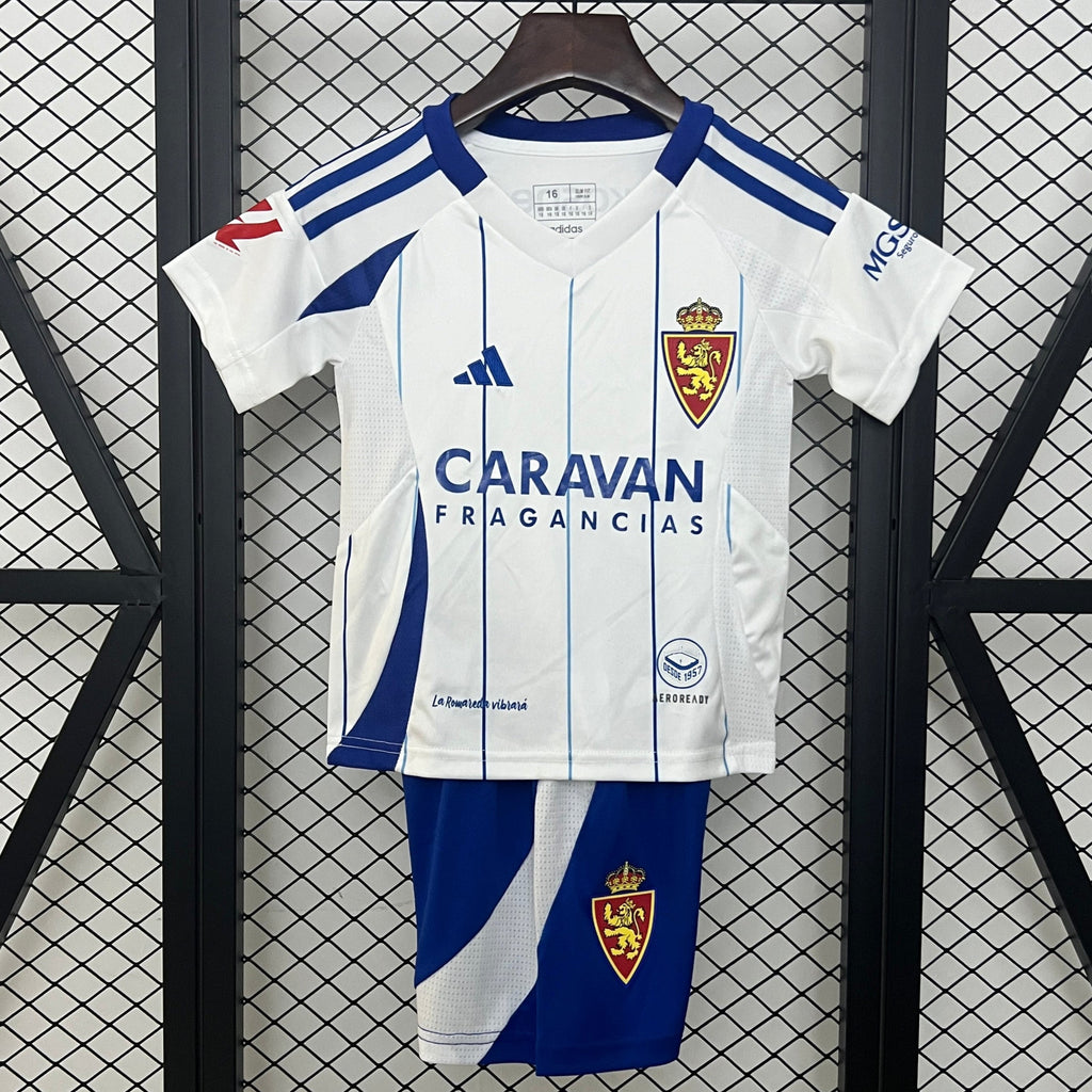 Real Zaragoza Home 2024/25 Kit - Kids