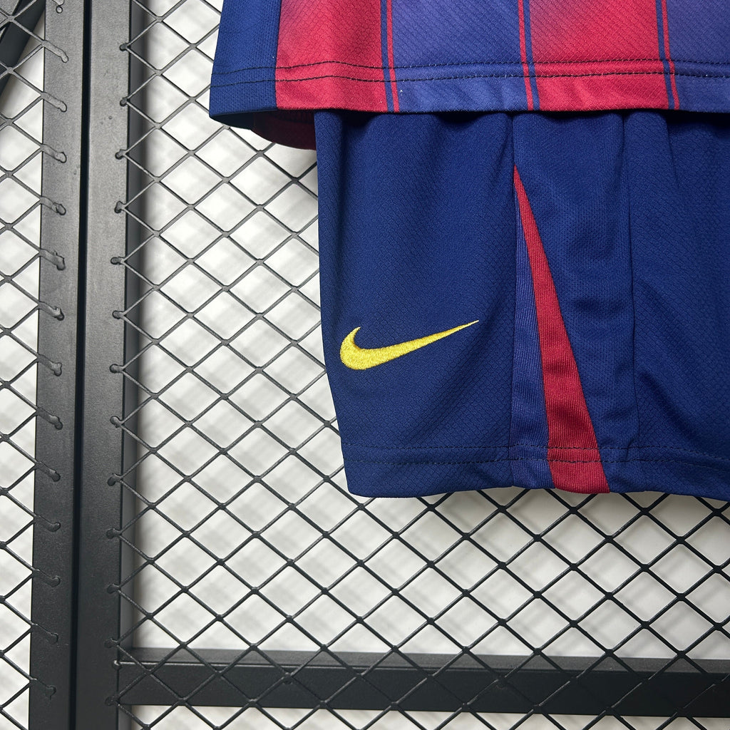 Uniforme do FC Barcelona I 2025/26 - Infantil