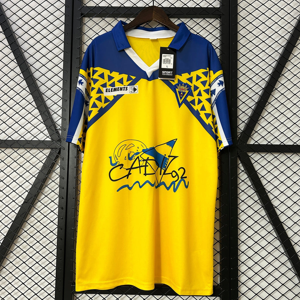 Camisa retrô do Cádiz CF 1991