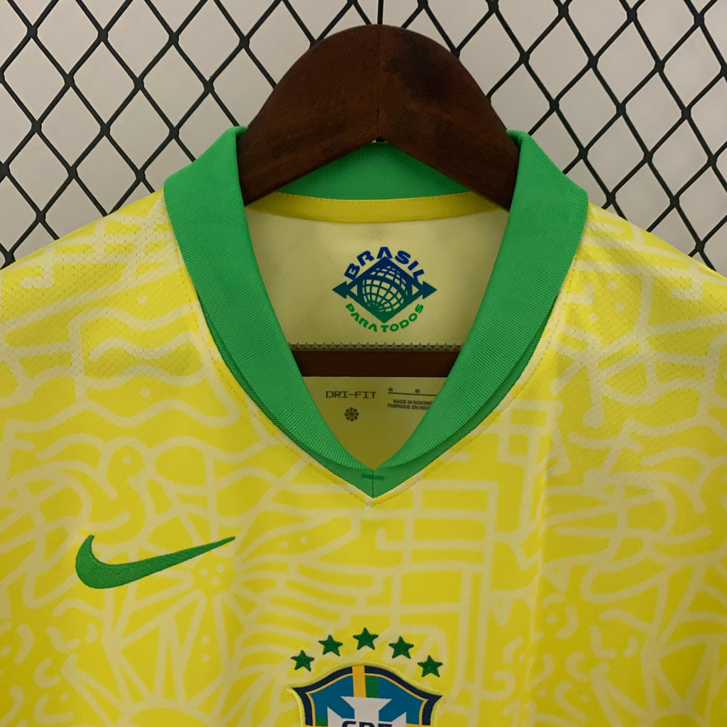 Camisa Casa Brasil 2024/25