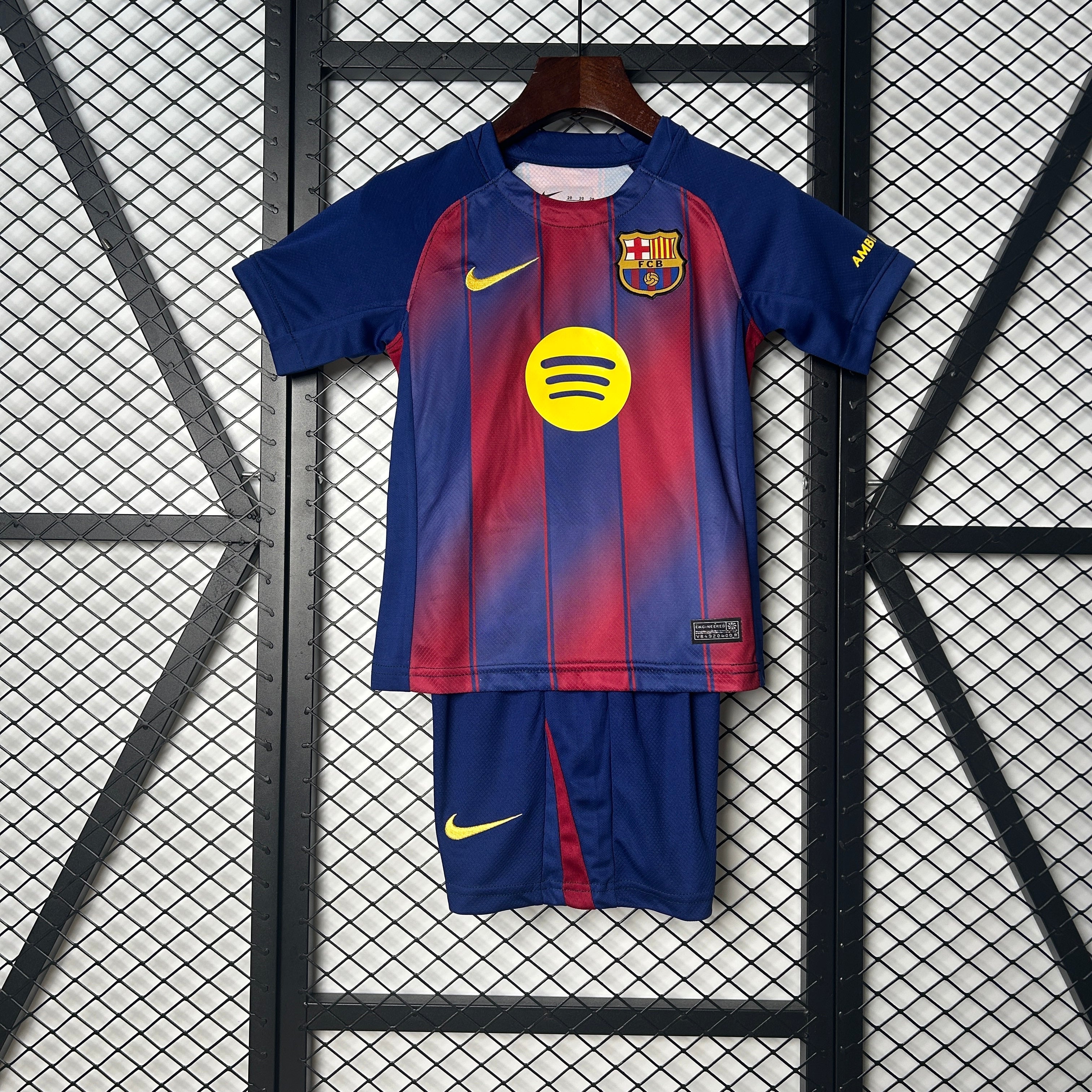 Uniforme do FC Barcelona I 2025/26 - Infantil