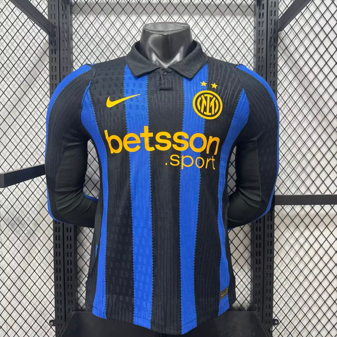 Inter Home Long Sleeve Shirt 2026/27 - Player Version