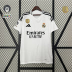 Camisa Home Real Madrid 2024/25 – Com Patch UCL 15