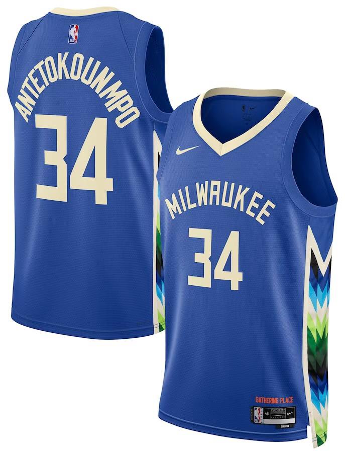 Milwaukee Bucks Giannis Antetokounmpo Jersey