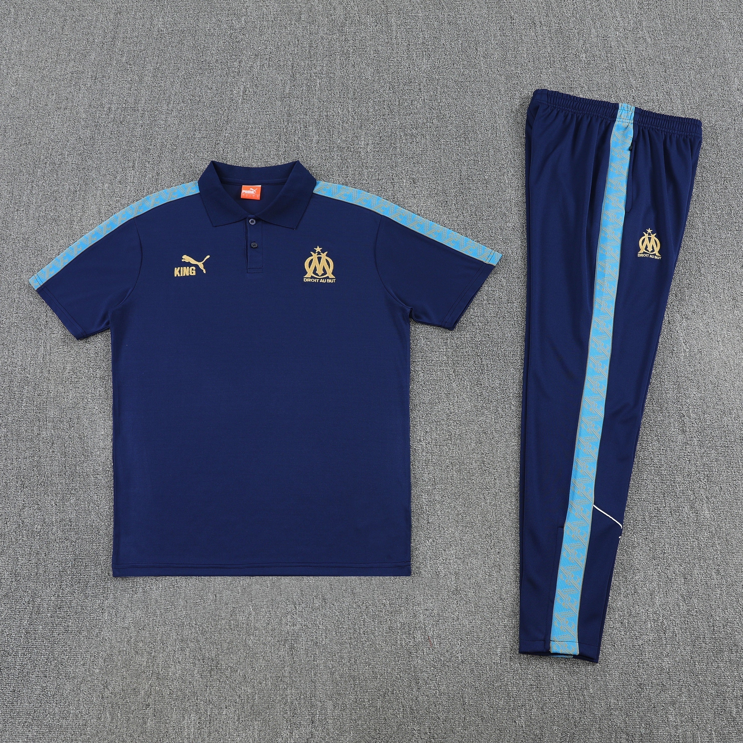 Olympique de Marseille Polo Set 2025/26