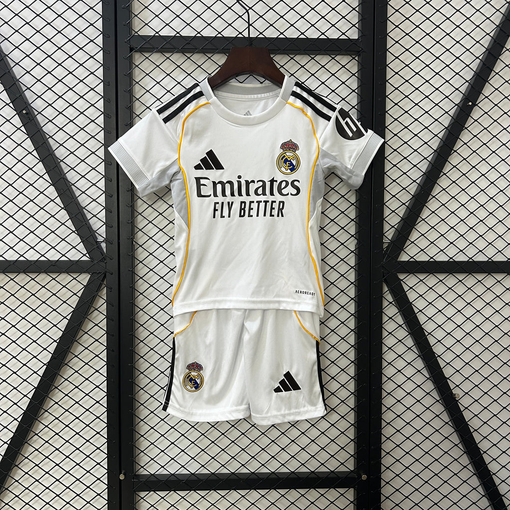Uniforme Infantil Real Madrid Home 2025/26