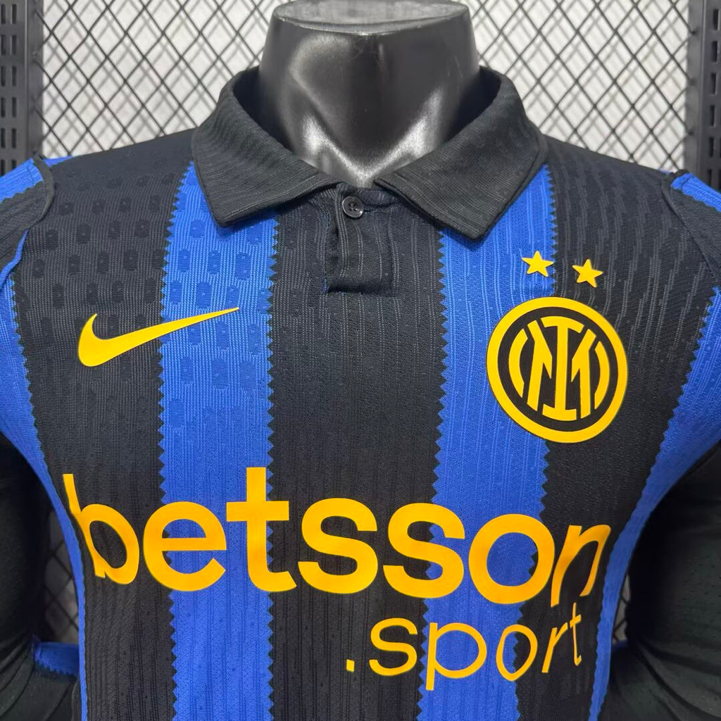 Inter Home Long Sleeve Shirt 2026/27 - Player Version