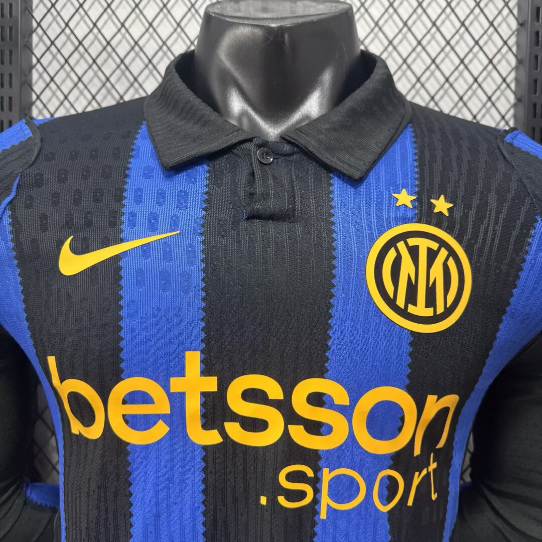 Inter Home Long Sleeve Shirt 2026/27 - Player Version