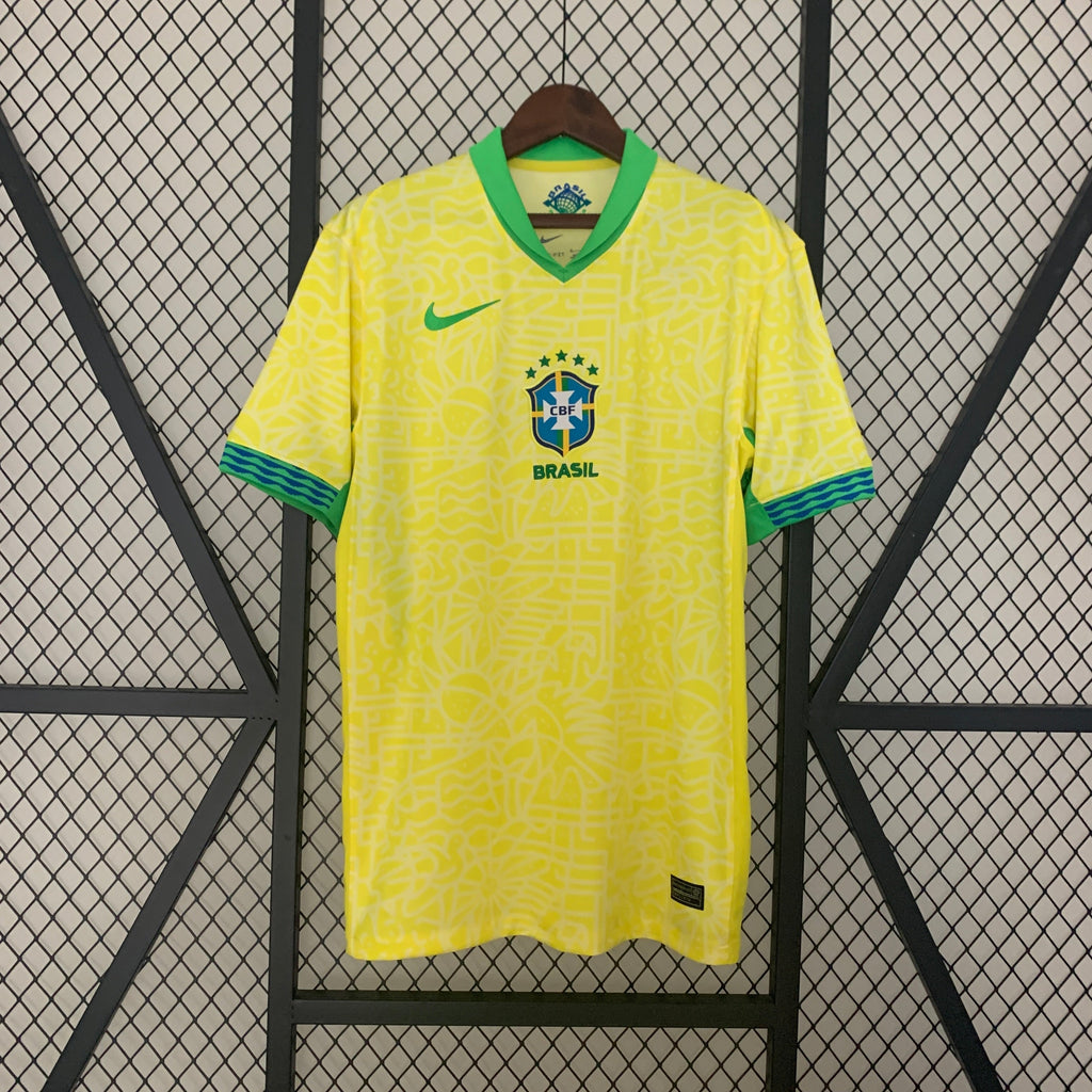 Camisa Casa Brasil 2024/25