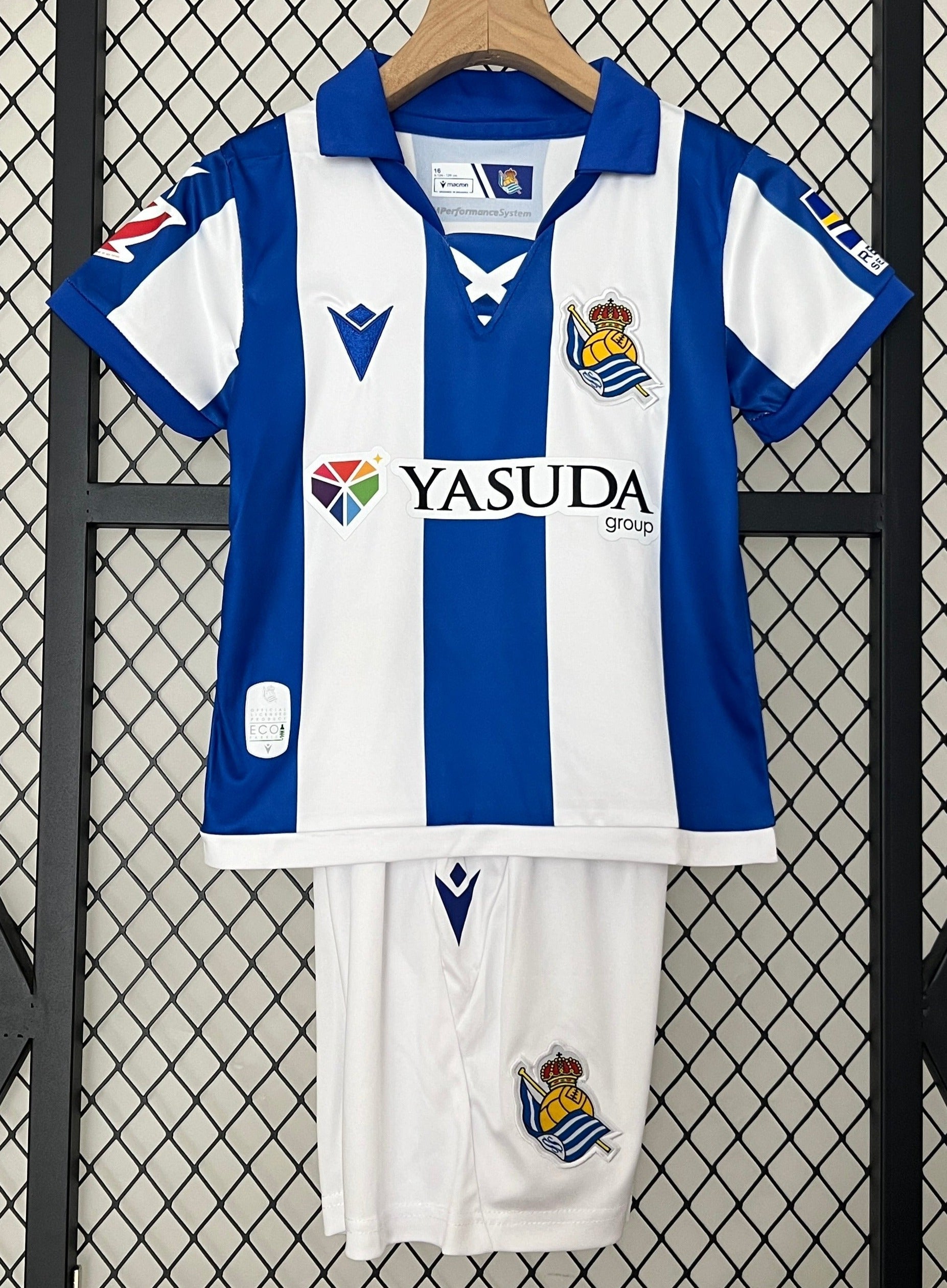 Real Sociedad Home 2024/25 Kit - Kids