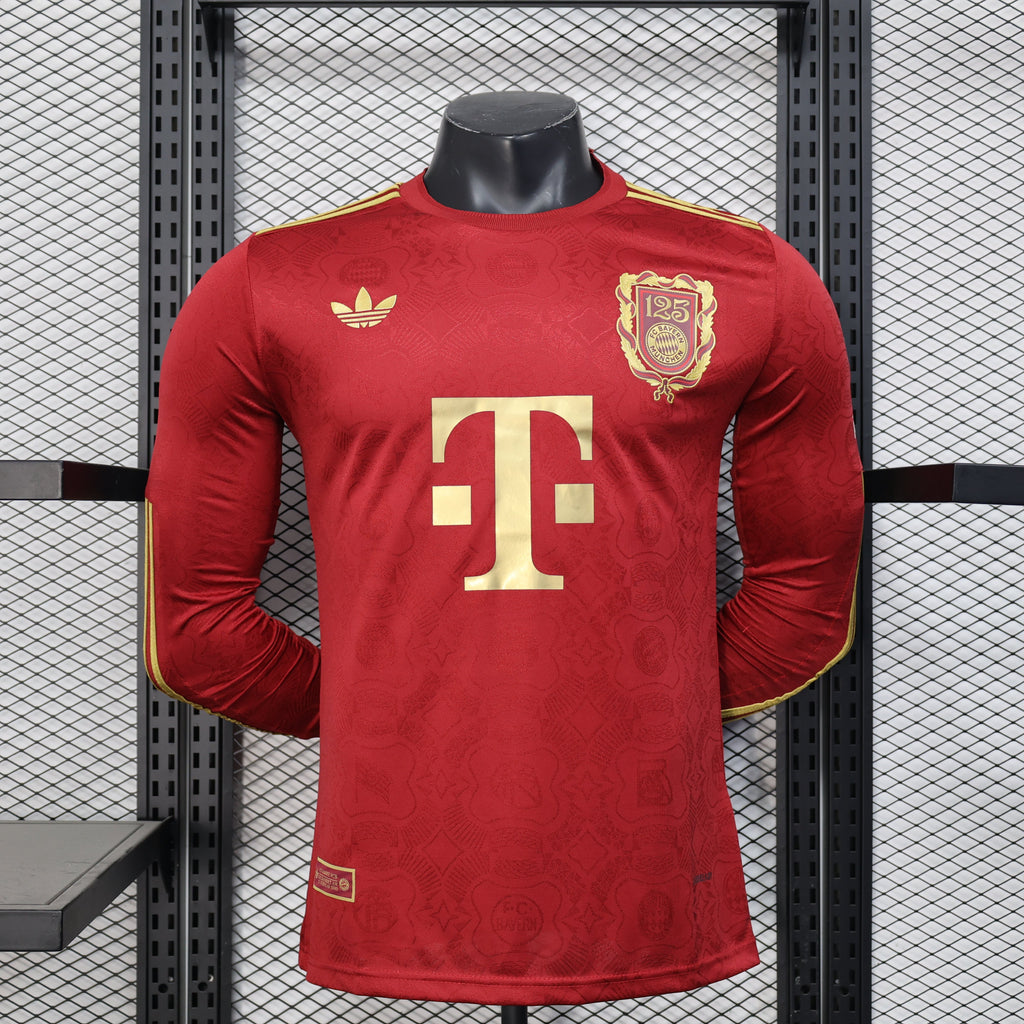 Camisa "125º Aniversário" do Bayern de Munique 2025/26 - Versão Jogador