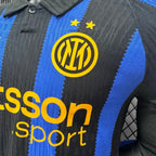 Inter Home Long Sleeve Shirt 2026/27 - Player Version