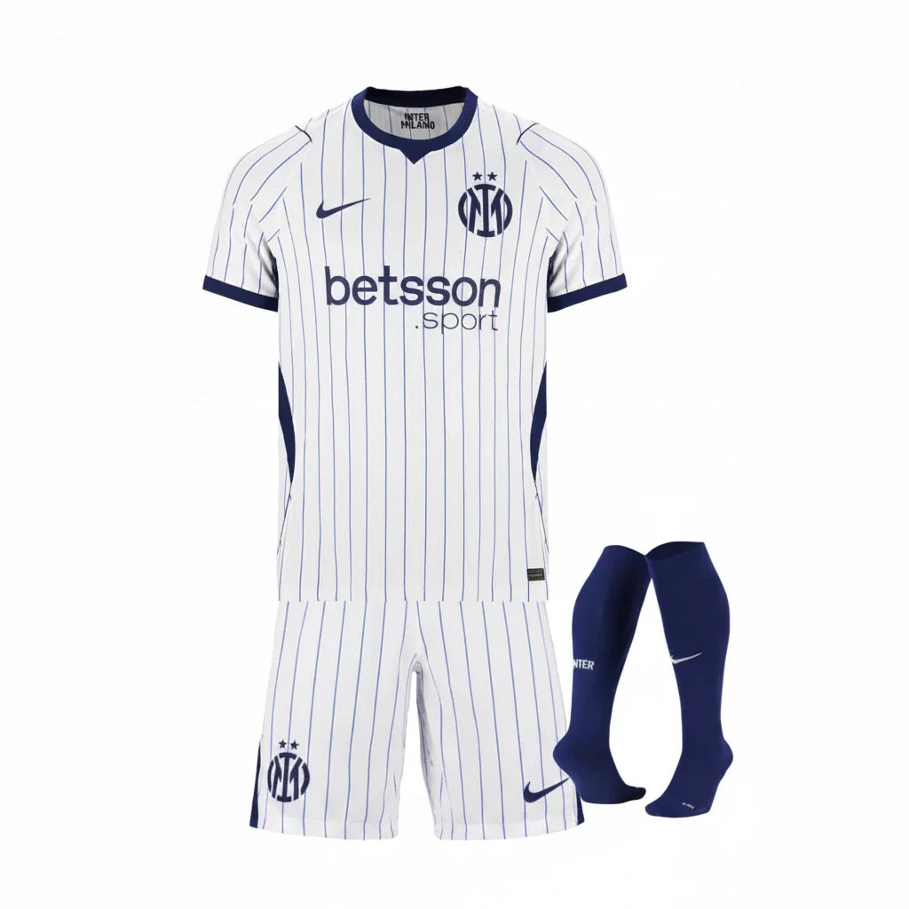 Inter Away 2026/27 Kit - Kids (with socks)