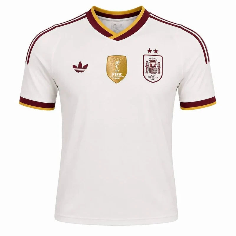 Spain Away Shirt 2026/27 - With two stars and the World Champions patch