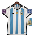 Camisa Home Argentina 2022 – Com Patch da Copa do Mundo
