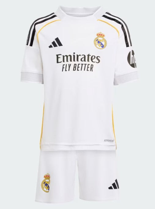 Uniforme Infantil Real Madrid Home 2025/26