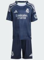Uniforme Real Madrid Fora 2025/26 - Infantil