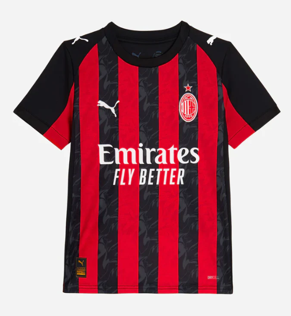 AC Milan Home 2025/26 Kit - Kids