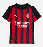 AC Milan Home 2025/26 Kit - Kids
