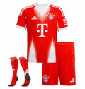 Kit Bayern de Munique Home 2025/26 - Infantil (com Meias)