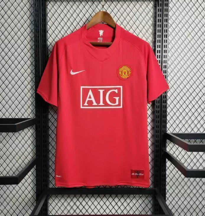 Manchester United Retro Shirt 2007