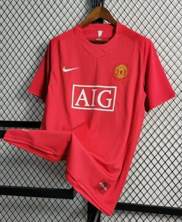 Manchester United Retro Shirt 2007