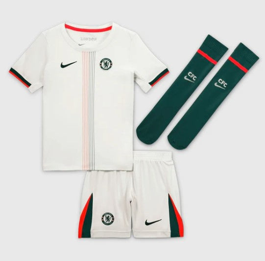 Chelsea Away 2025/26 Kit - Kids (with Socks)