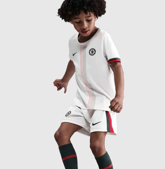Chelsea Away 2025/26 Kit - Kids (with Socks)