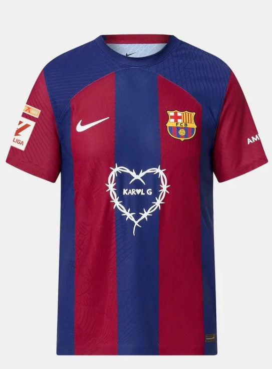 FC Barcelona Karol G Shirt 2024/25 – With LaLiga Patch