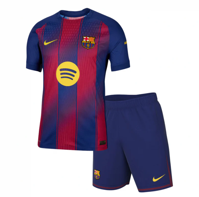 Uniforme do FC Barcelona I 2025/26 - Infantil