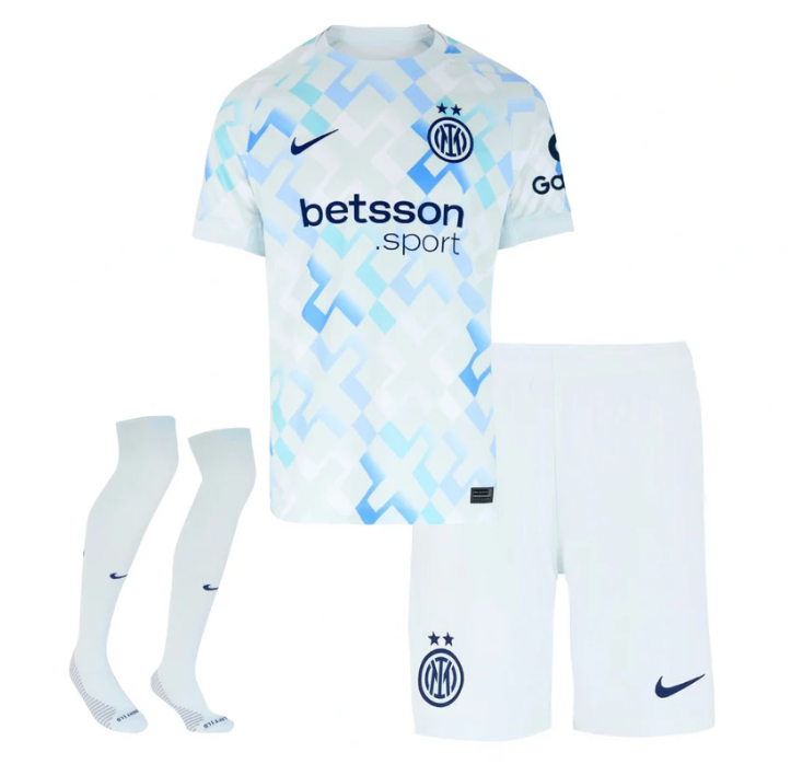 Camisa Reserva da Inter de Milão 2025/26 - Infantil (com Meias)