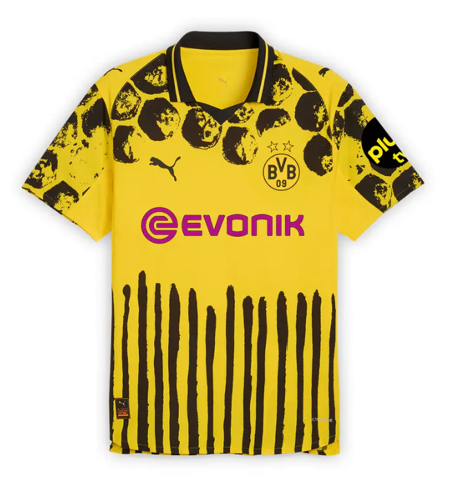 Kit Borussia Dortmund KidSuper 2025/26 - Infantil (com Meias)