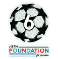 UCL 6-Time Winners Starball Patch + UEFA Foundation Patch Set – 2021/2022