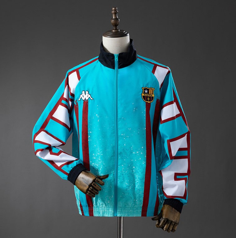 FC Barcelona Windbreaker Retro