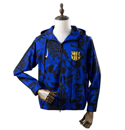 FC Barcelona Wasserdichte Jacke 2026